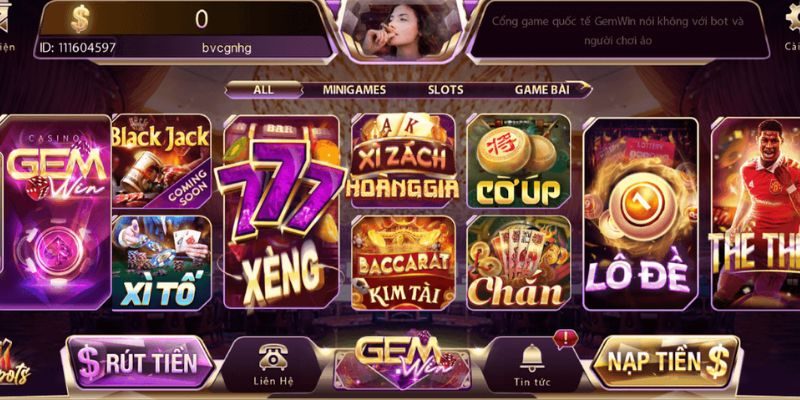 Baccara Gemwin 1 Giới thiệu tổng quát Baccarat Kim tài từ GemWin